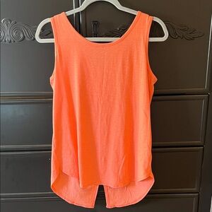 Max Studio - Coral Tank Top with Curved Hem